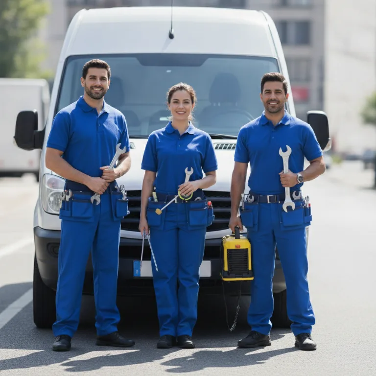Industrial Laundry team in Nanaimo